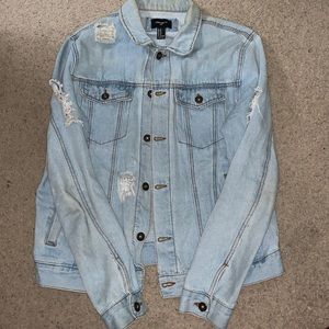 Distressed Jean jacket